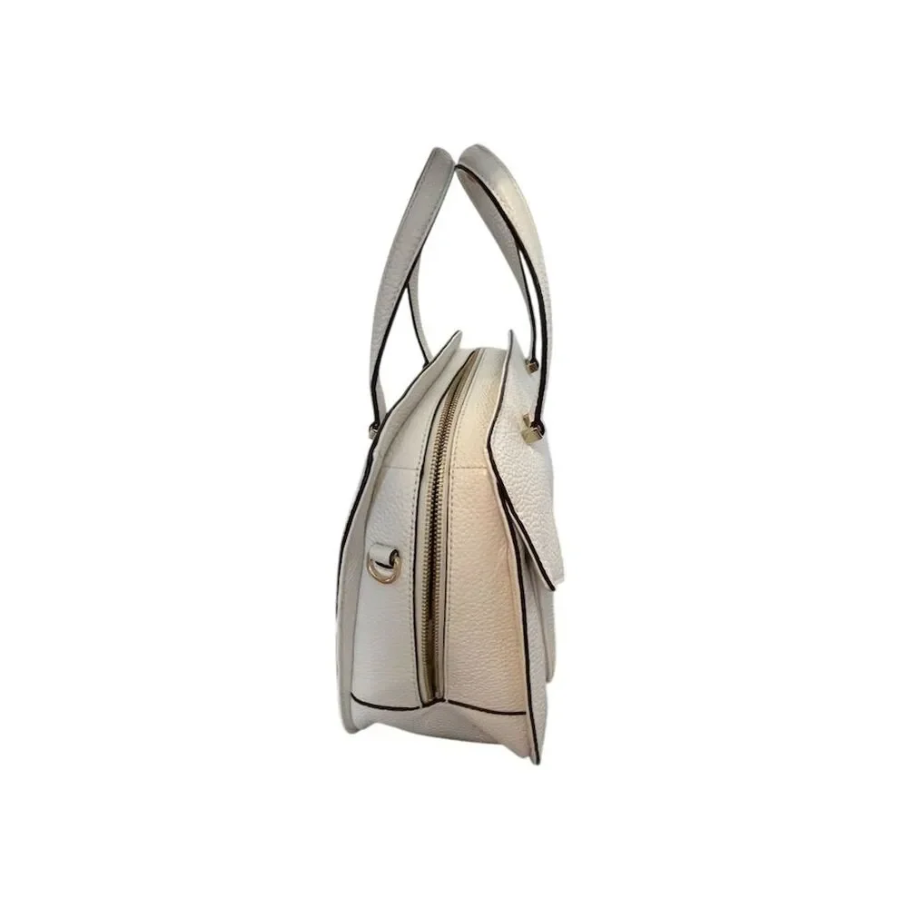 Kate Spade Cream Boxwood Road Aubrey Satchel Bag w/ Dust Bag